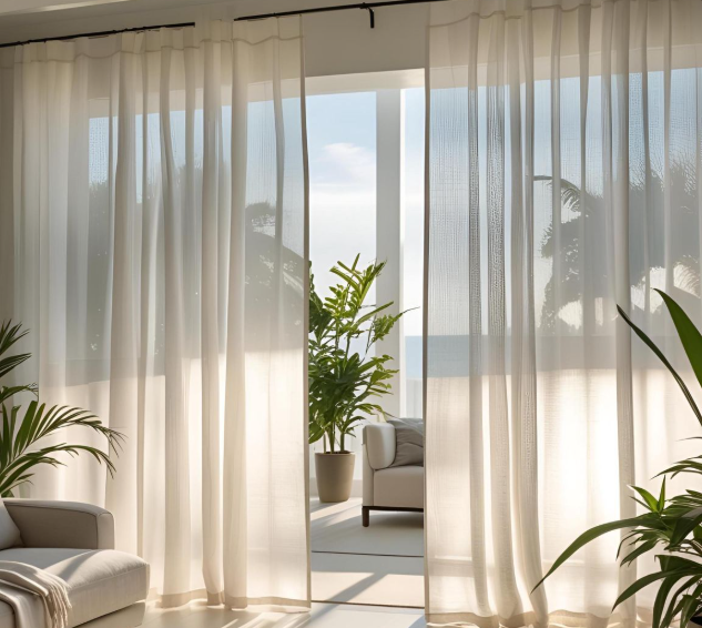 Breeze Linen Drapes Curtains